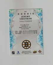Load image into Gallery viewer, 2021-22 Upper Deck Ice Orange #141 Jeremy Swayman
