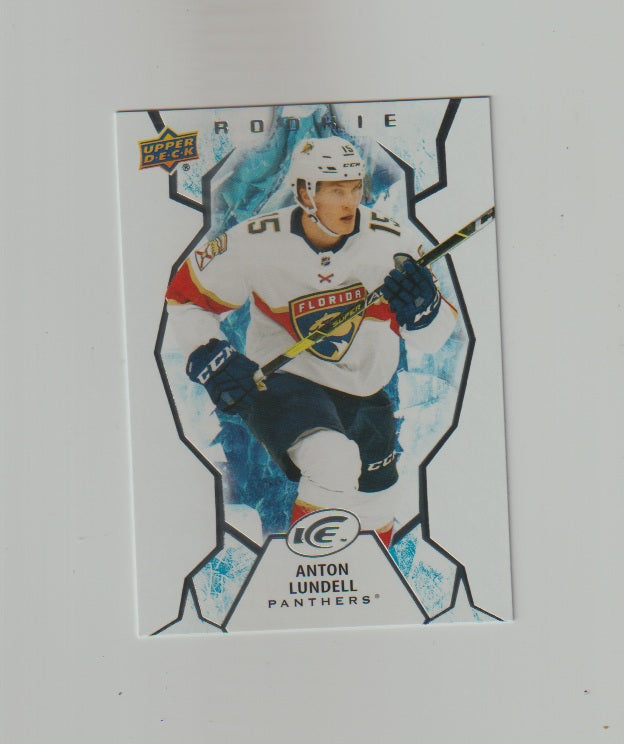2021-22 Upper Deck Ice Rookie #101 Anton Lundell