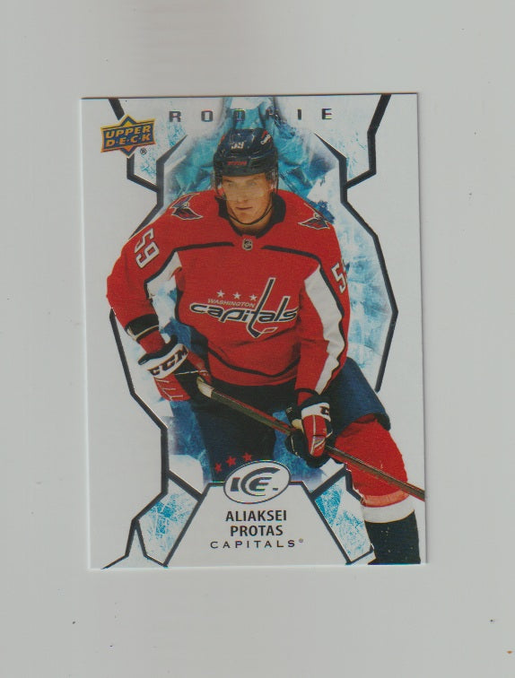 2021-22 Upper Deck Ice Rookie #133 Aliaksei Protas