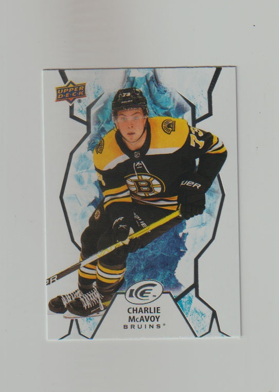 2021-22 Upper Deck Ice #13 Charlie McAvoy