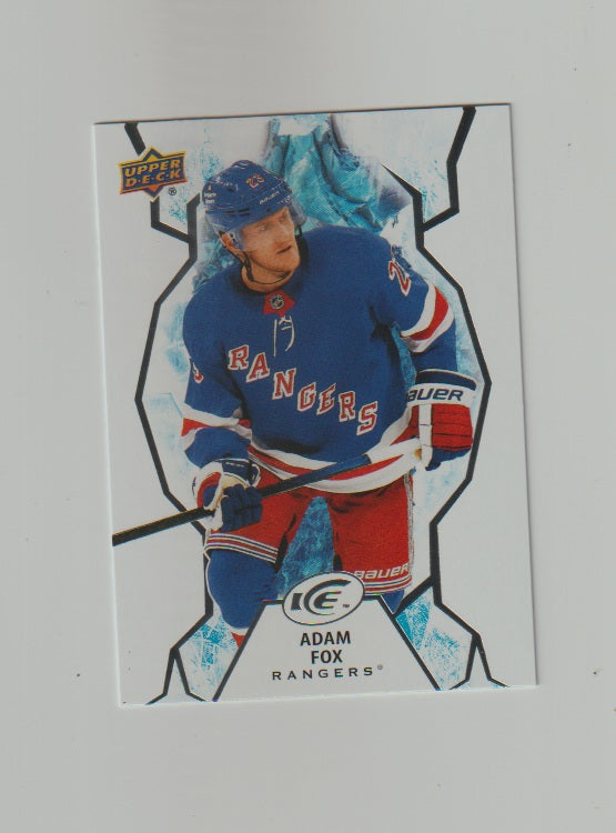 2021-22 Upper Deck Ice #78 Adam Fox