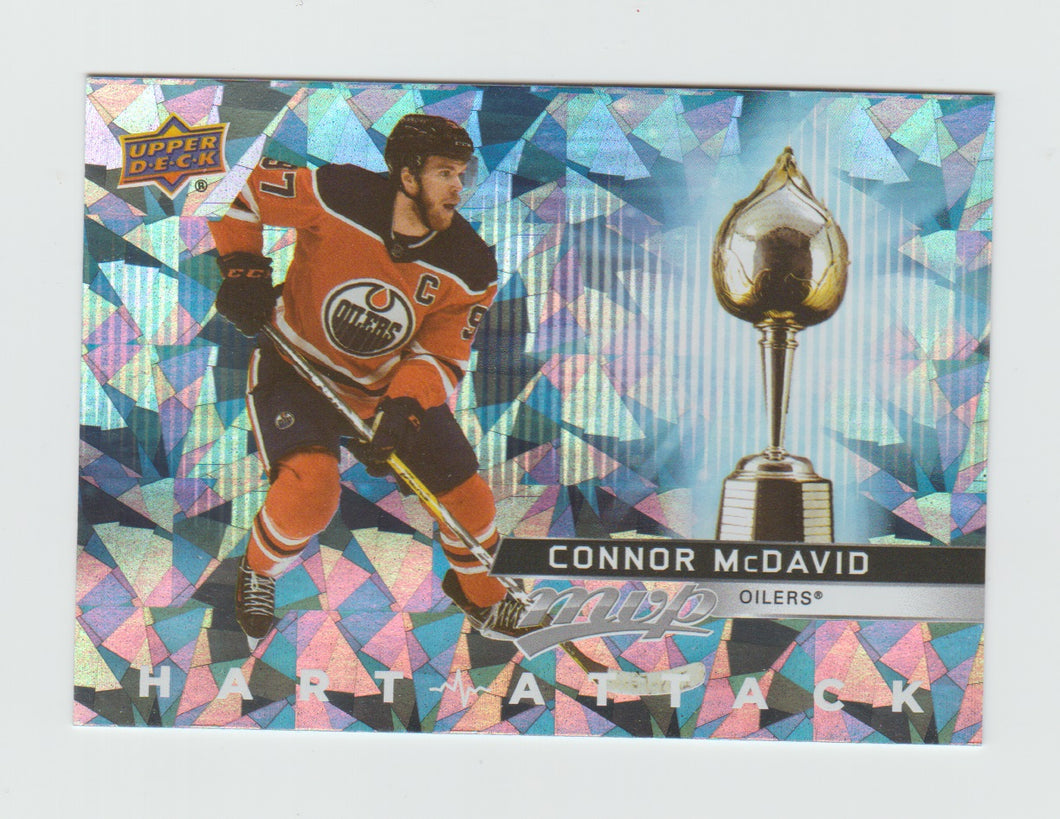 2021-22 Upper Deck MVP Hart Attack #HA-1 Connor McDavid