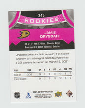 Load image into Gallery viewer, 2021-22 Upper Deck MVP Magenta #245 Jamie Drysdale
