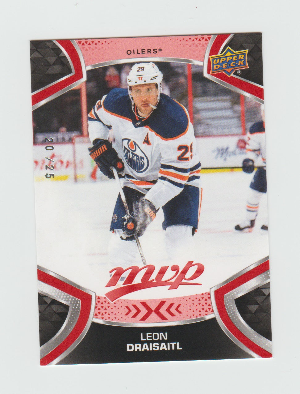 2021-22 Upper Deck MVP Red #210 Leon Draisaitl