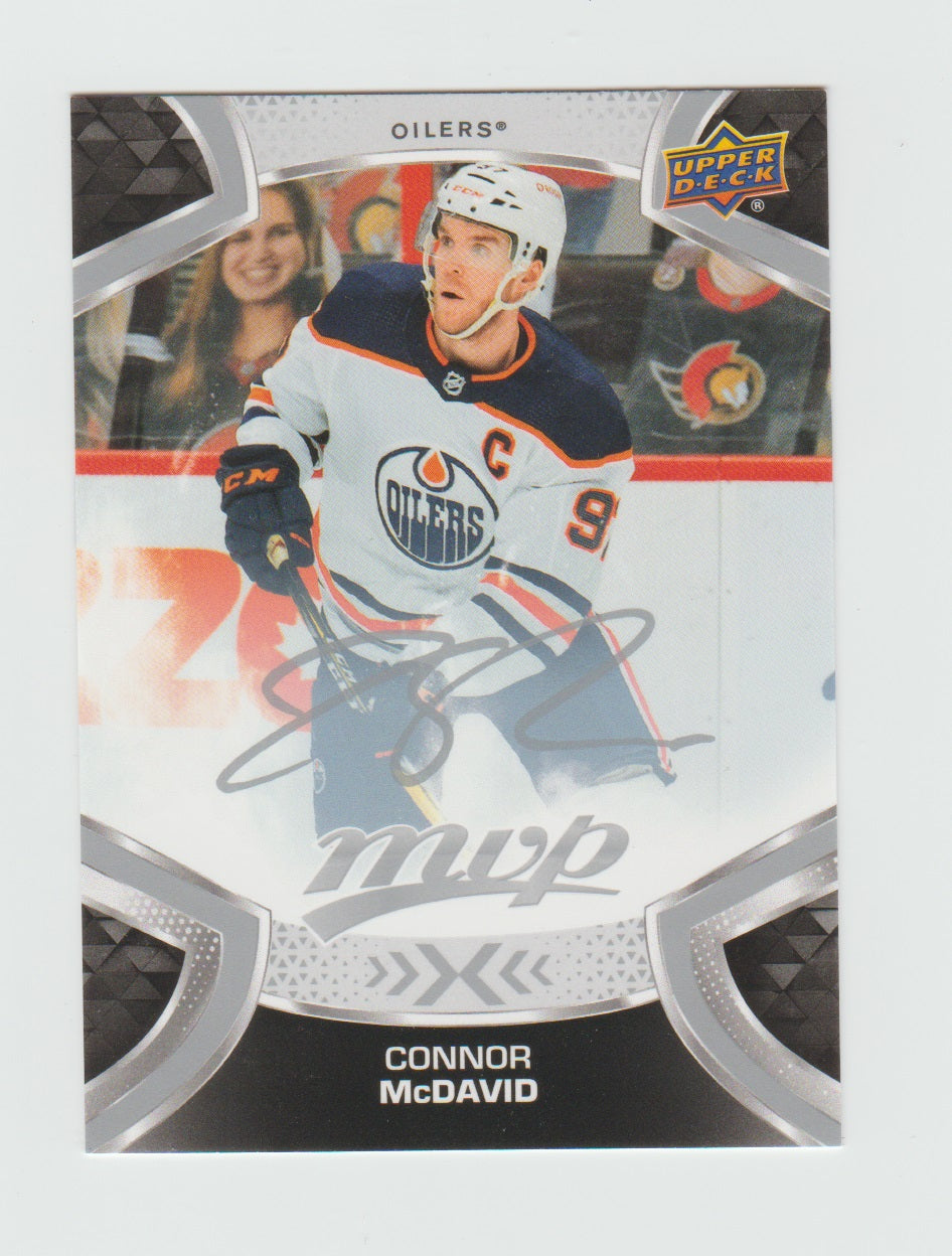 2021-22 Upper Deck MVP Silver Script #220 Connor McDavid