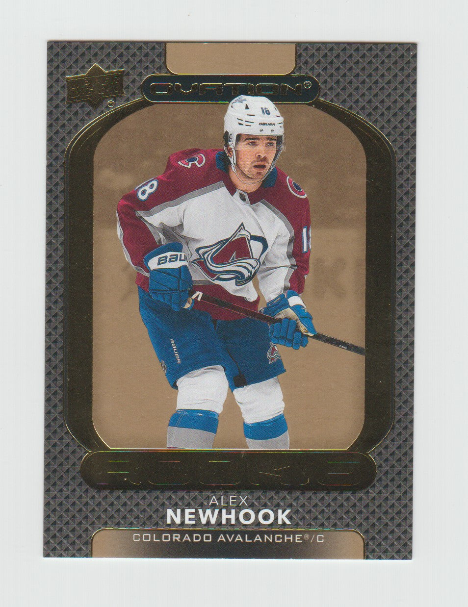 2021-22 Upper Deck Ovation Gold Foil #113 Alex Newhook