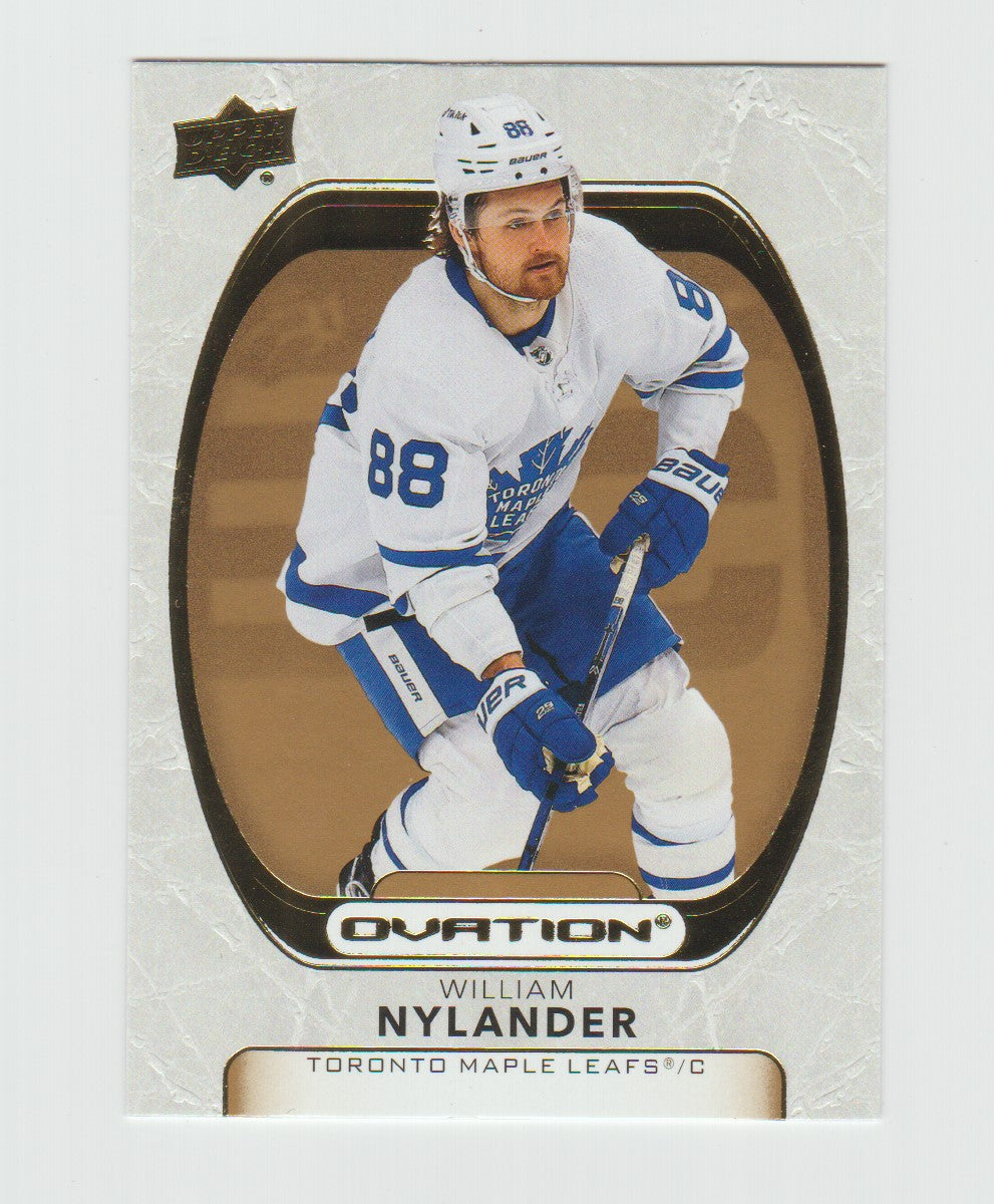 2021-22 Upper Deck Ovation Gold Foil #25 William Nylander