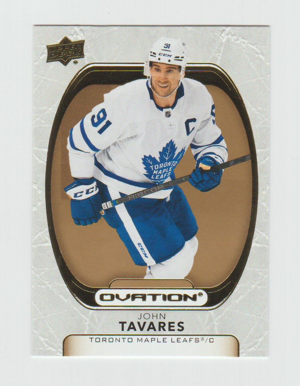 2021-22 Upper Deck Ovation Gold Foil #81 John Tavares