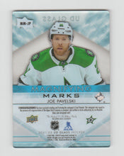 Load image into Gallery viewer, 2021-22 Upper Deck Ovation UD Glass Magnifying Marks #MM-JP Joe Pavelski
