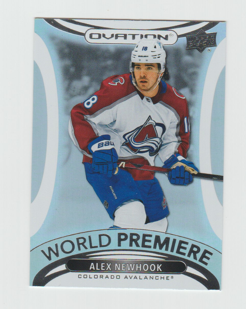 2021-22 Upper Deck Ovation World Premiere #WP-32 Alex Newhook