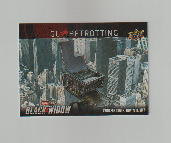 2021 Black Widow Globetrotting #GB-4 Avengers Tower New York City