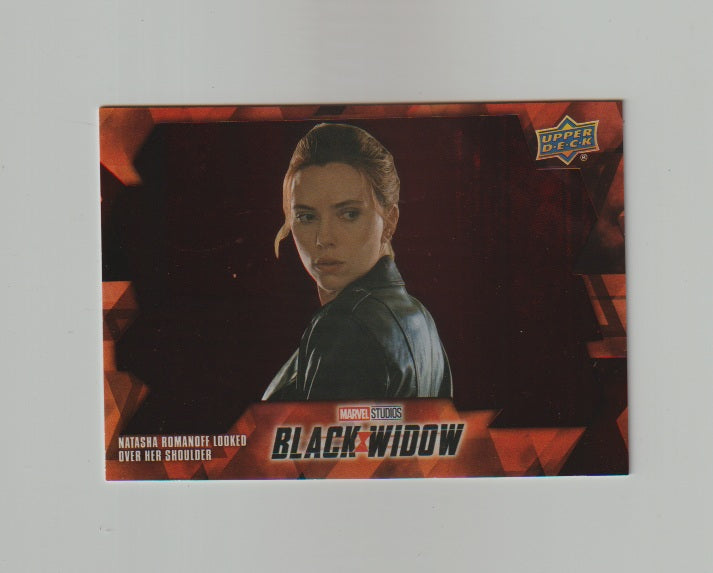 2021 Black Widow High Series Tier 2 #67 Natasha Romanoff Behind her Shoulder