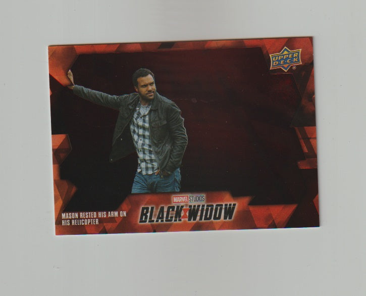 2021 Black Widow High Series Tier 3 #78 Mason with Helicopter