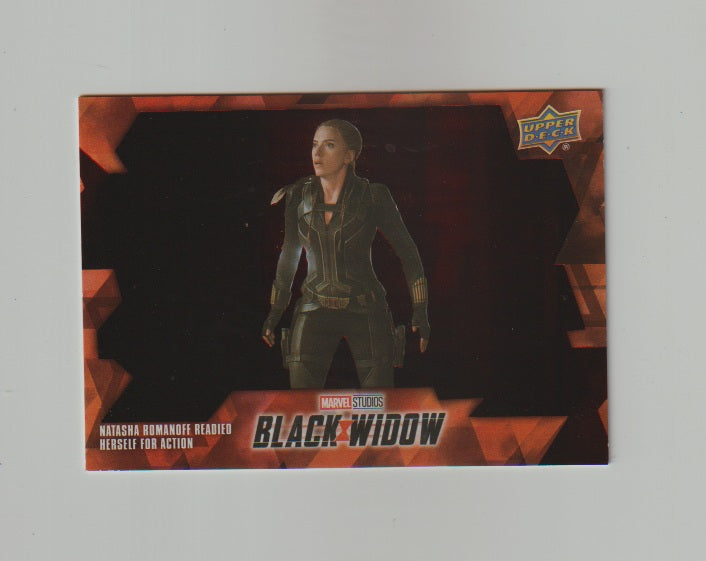 2021 Black Widow High Series Tier 4 #85 Natasha Romanoff Ready For Action