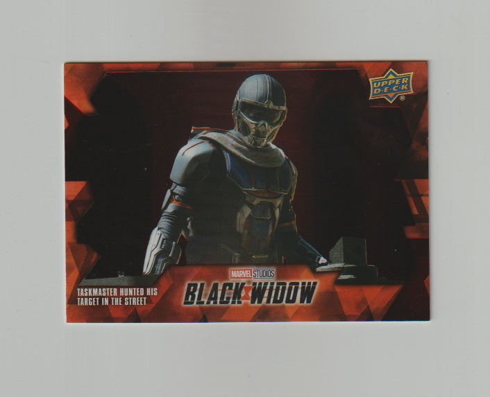 2021 Black Widow SP #32 Taskmaster Hunts in the Street