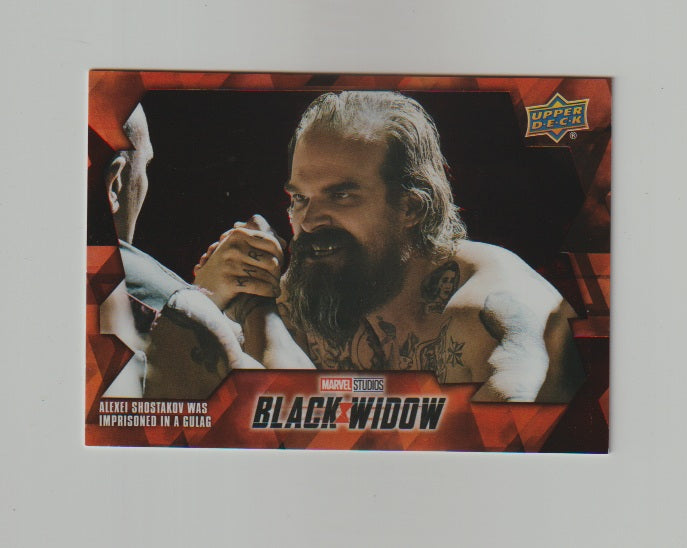 2021 Black Widow SP #33 The Arm Wrestle