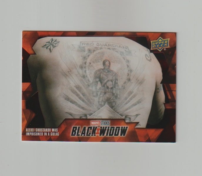2021 Black Widow SP #34 Prison Tattoo