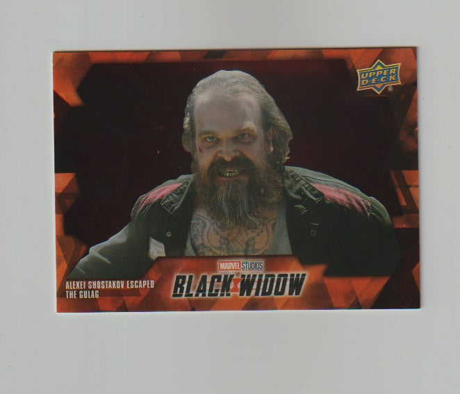 2021 Black Widow SP #38 Red Guardian Escapes