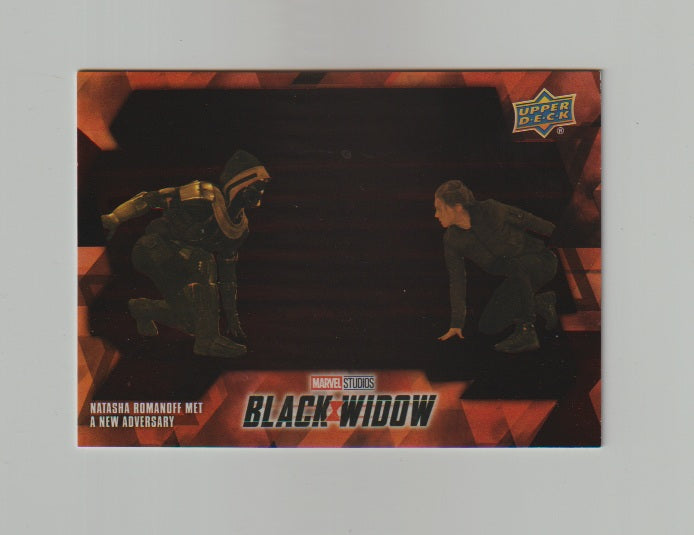 2021 Black Widow SP #47 Natasha Roman off New Adversary