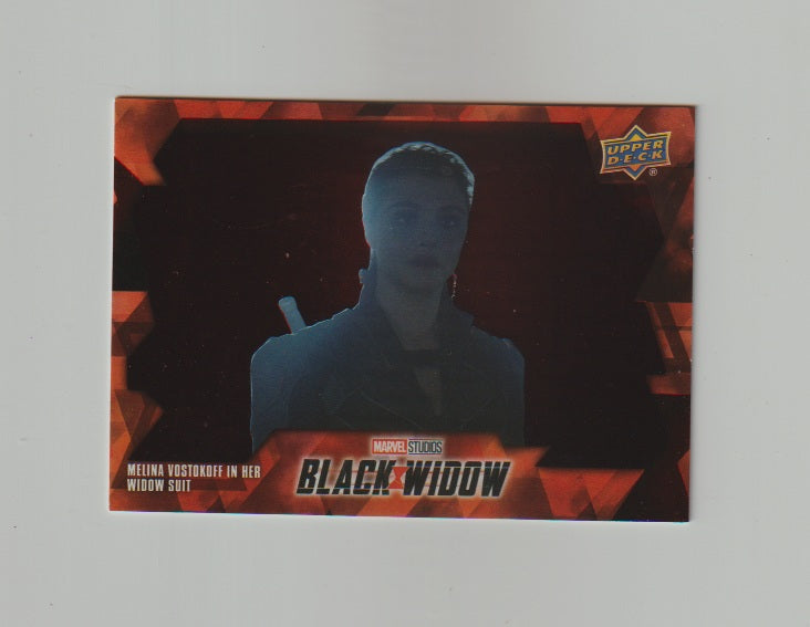 2021 Black Widow SP #50 Melina Vostokoff in Widow Suit