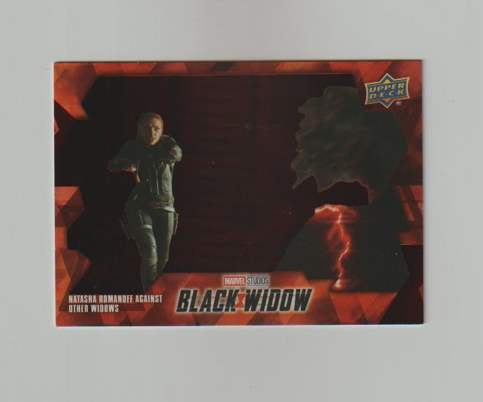 2021 Black Widow SP #51 Natasha Romanoff against Widow's