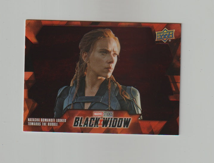 2021 Black Widow SP #54 Natasha Romanoff Rubble