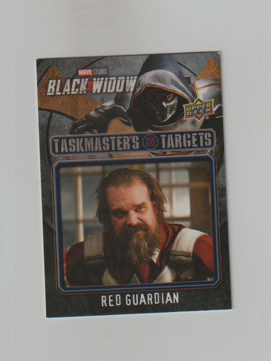 2021 Black Widow Taskmaster's Targets #TT-10 Red Guardian
