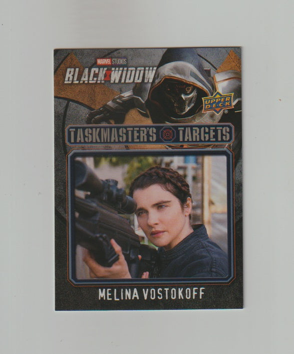 2021 Black Widow Taskmaster's Targets #TT-2 Melina Vostokoff