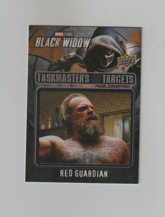 2021 Black Widow Taskmaster's Targets #TT-3 Red Guardian