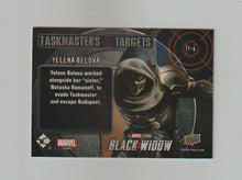 Load image into Gallery viewer, 2021 Black Widow Taskmaster&#39;s Targets #TT-4 Yelena Belova
