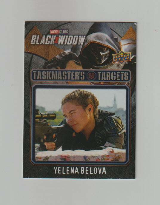 2021 Black Widow Taskmaster's Targets #TT-4 Yelena Belova