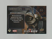 Load image into Gallery viewer, 2021 Black Widow Taskmaster&#39;s Targets #TT-5 Natasha Romanoff
