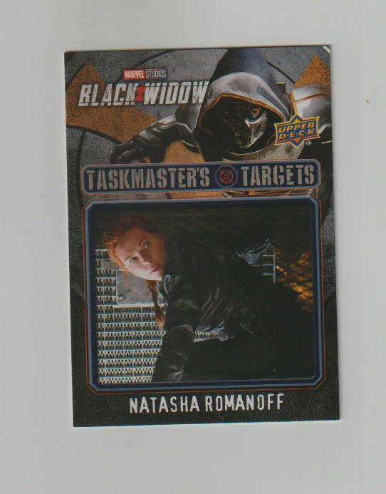2021 Black Widow Taskmaster's Targets #TT-5 Natasha Romanoff