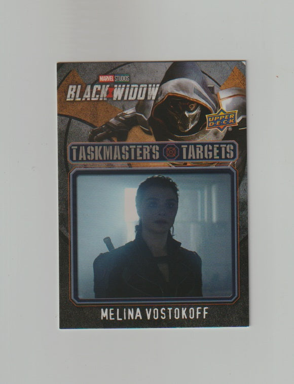 2021 Black Widow Taskmaster's Targets #TT-6 Melina Vostokoff