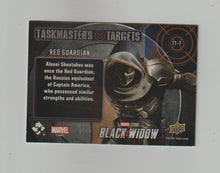 Load image into Gallery viewer, 2021 Black Widow Taskmaster&#39;s Targets #TT-7 Red Guardian
