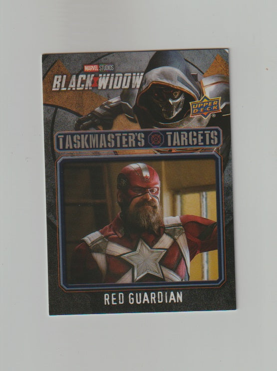 2021 Black Widow Taskmaster's Targets #TT-7 Red Guardian