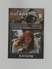 Load image into Gallery viewer, 2021 Black Widow Taskmaster&#39;s Targets #TT-9 Black Widow
