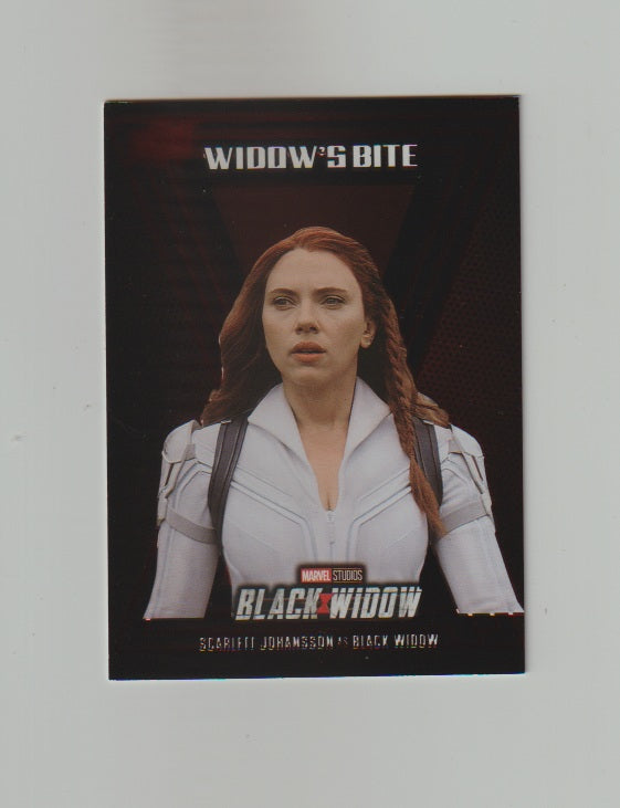 2021 Black Widow Widow's Bite #WB-6 Donned Her Snow Suit