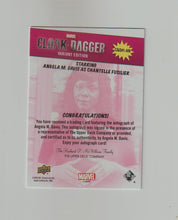 Load image into Gallery viewer, 2021 Cloak &amp; Dagger Season 1 Autographs #D-AN Angela M. Davis as Chantelle Fusilier

