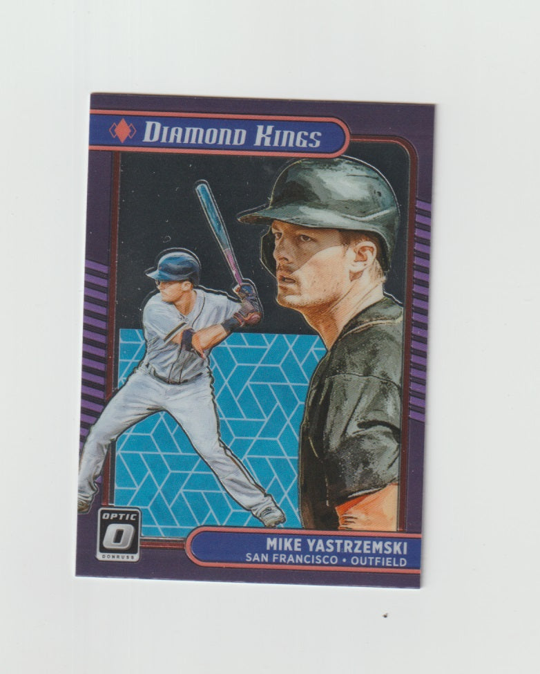 2021 Donruss Optic Diamond Kings #28 Mike Yastrzemski