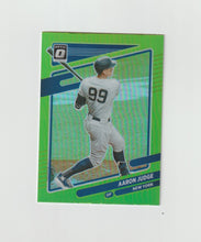 Load image into Gallery viewer, 2021 Donruss Optic Lime Green #184 Aaron Judge
