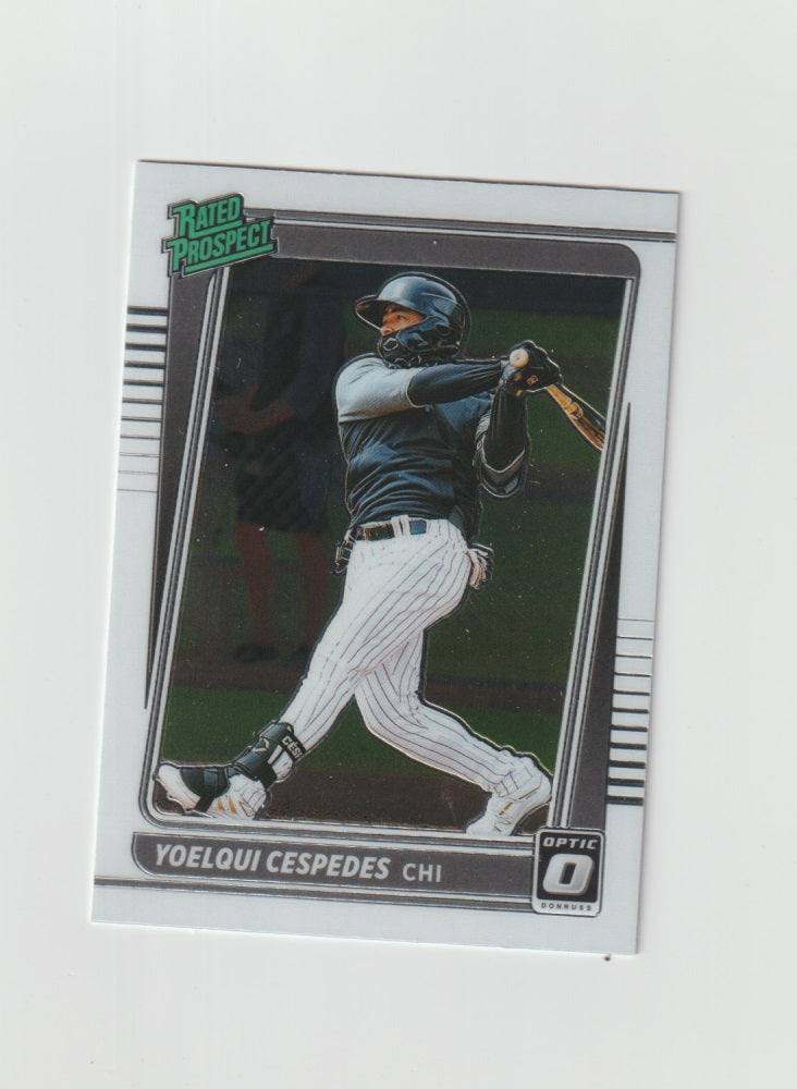 2021 Donruss Optic Rated Prospects #RP2 Yoelqui Cespedes