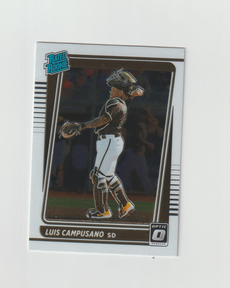 2021 Donruss Optic Rated Rookie #66 Luis Campusano