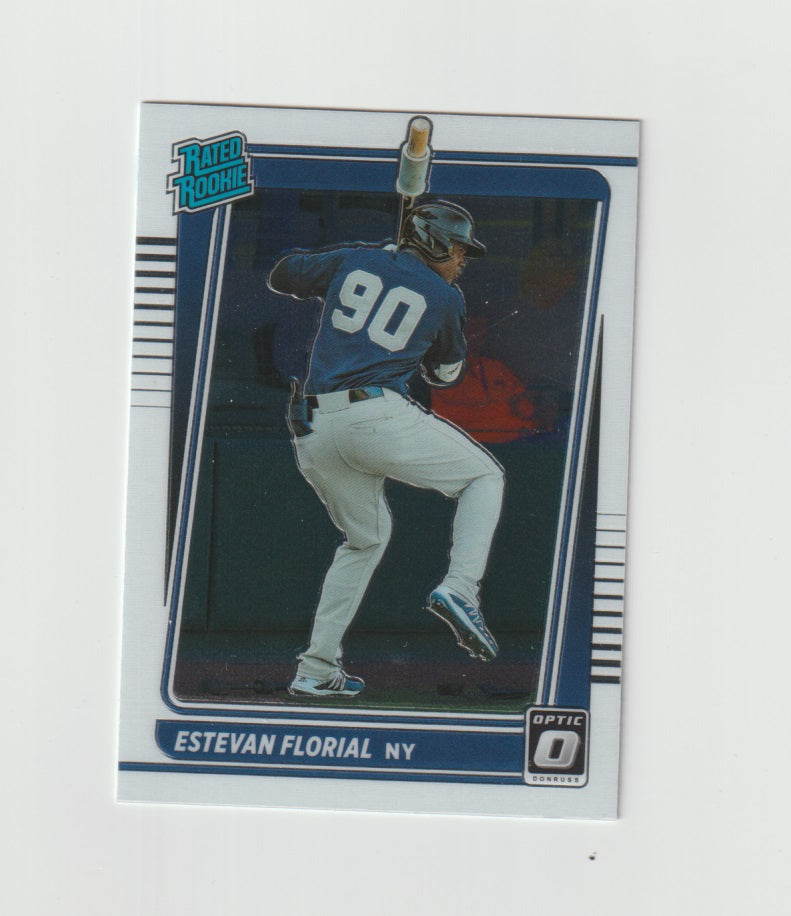 2021 Donruss Optic Rated Rookie #76 Estevan Florial