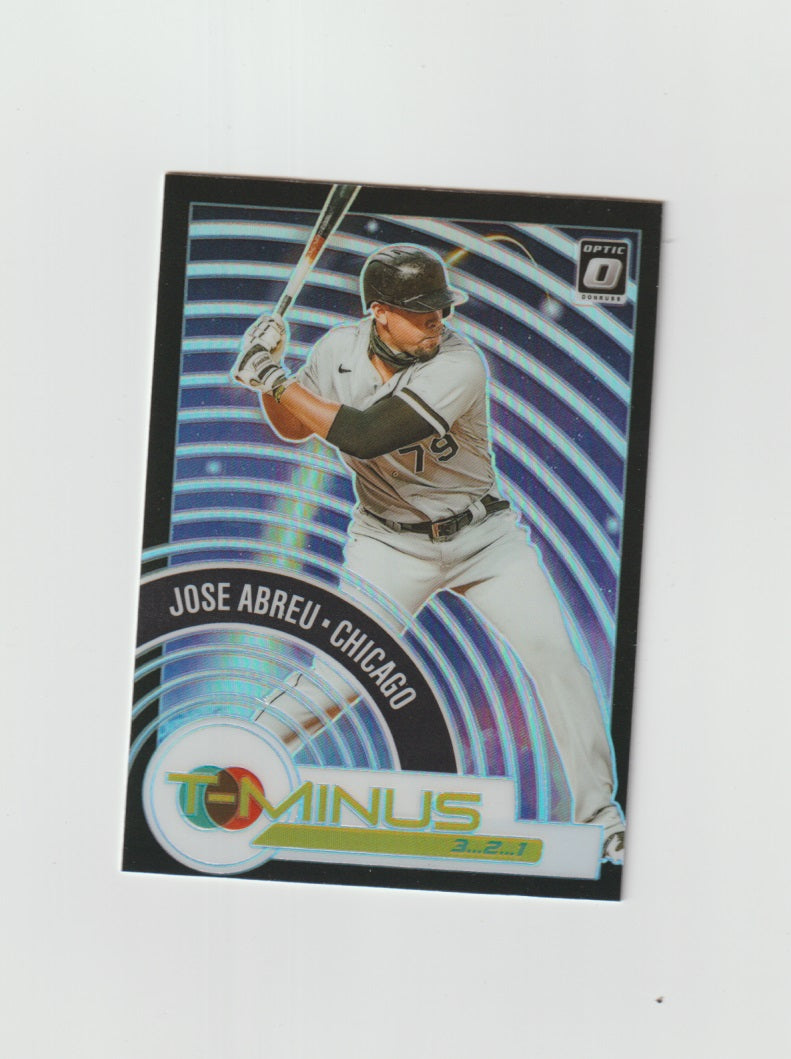 2021 Donruss Optic T-Minus 3 2 1 Holo #TM3 Jose Abreu