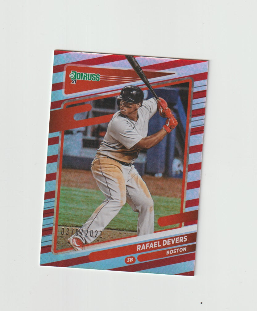 2021 Donruss Red #141 Rafael Devers