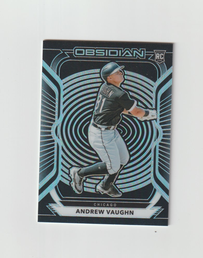 2021 Panini Chronicles Obsidian #7 Andrew Vaughn