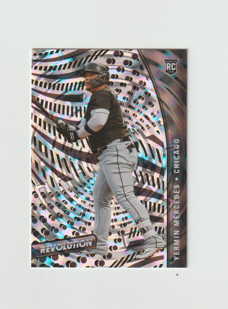 2021 Panini Chronicles Revolution Fractal #81 Yermin Mercedes