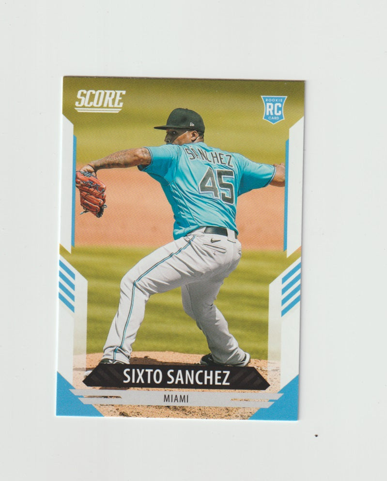 2021 Panini Chronicles Score #15 Sixto Sanchez