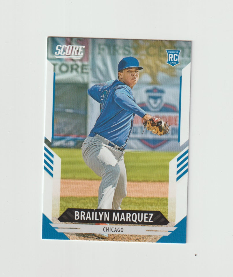 2021 Panini Chronicles Score #17 Brailyn Marquez